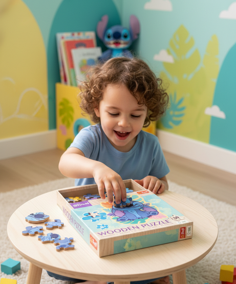 Wooden Puzzle 10 Unique Pieces Trefl Puzzle 50 PCS
