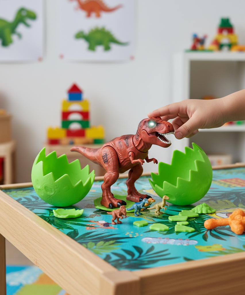 ZURU SMASHERS NANO JURASSIC LIGHTUP DINO