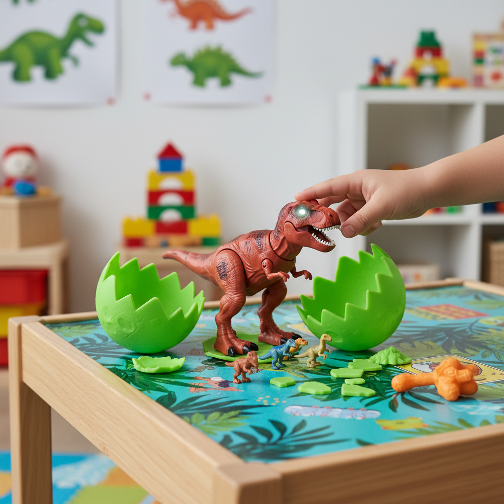 ZURU SMASHERS NANO JURASSIC LIGHTUP DINO