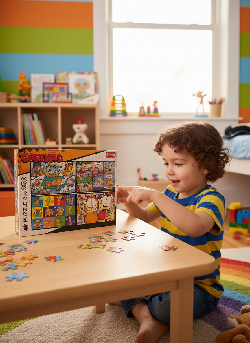 Puzzle 4x250 Trefl