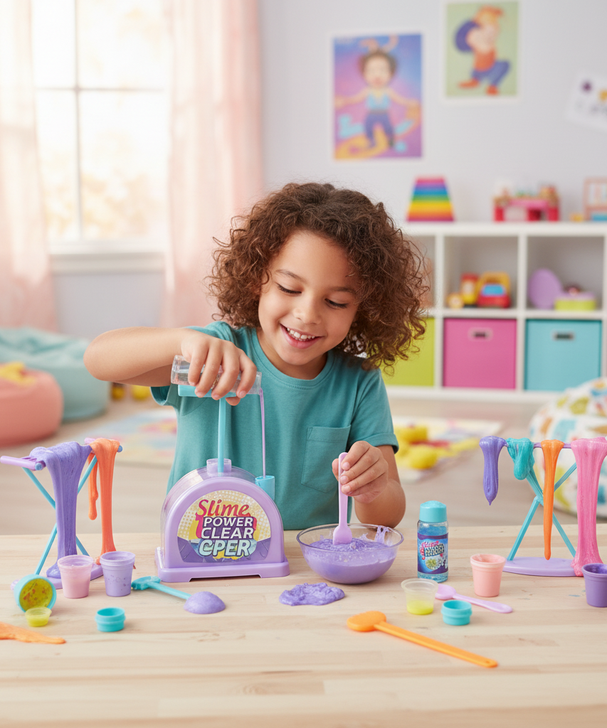 Slime Power Clear Fresh Slime Kit