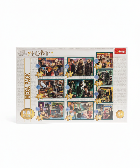 Harry Potter Trefl Puzzle 10 In 1 Mega Pack