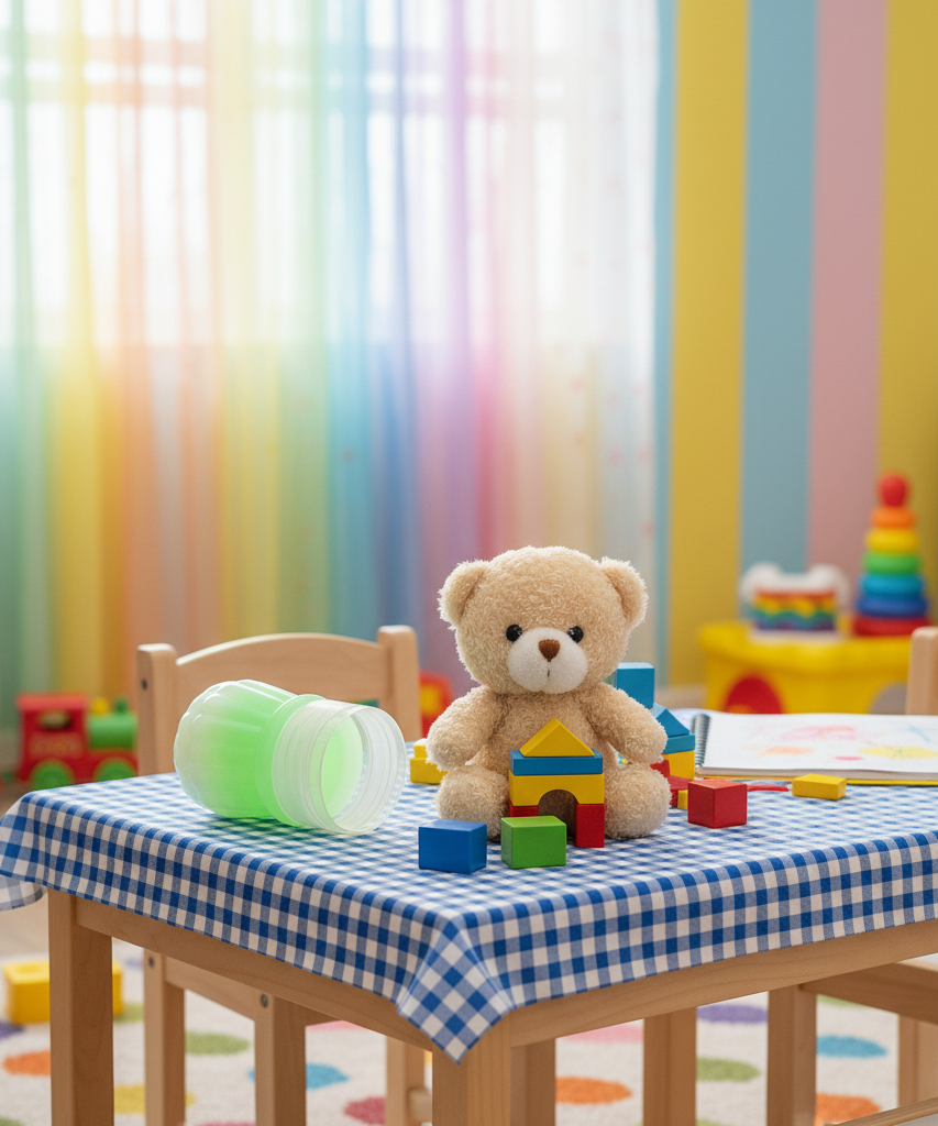 Teddy Bear Bubble Bottle & Plush Dispenser
