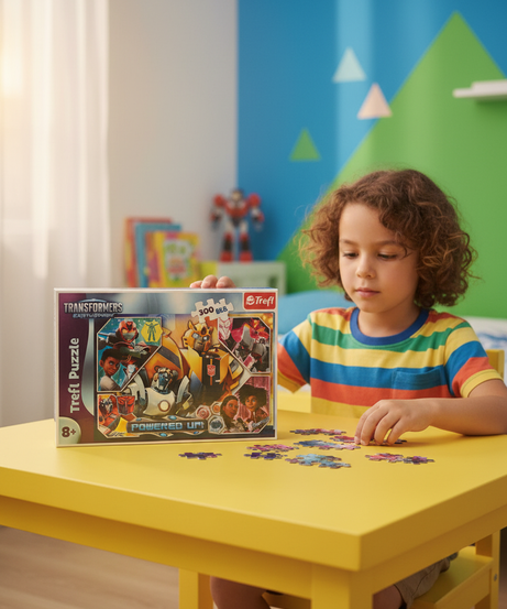 Transformers Powered Up Trafel Puzzle 300 PCS