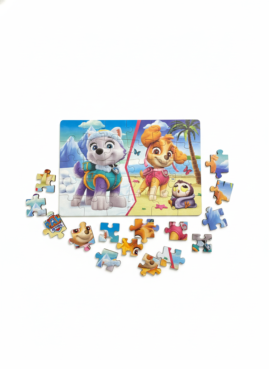 Paw Patrol Wooden Puzzle Trefl Puzzle 24 PCS