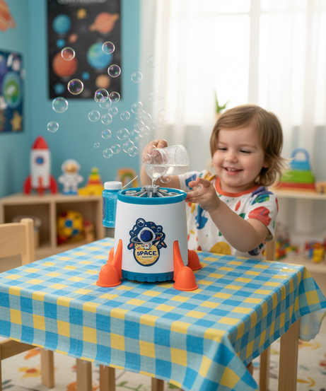 Space Bubble Bubble Machine Music Bubbles Electric