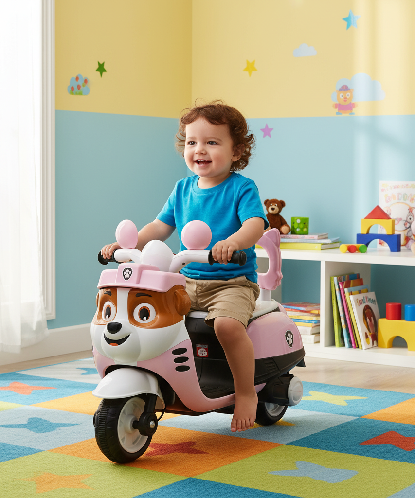 Kids' Pink Mini Rider Scooter