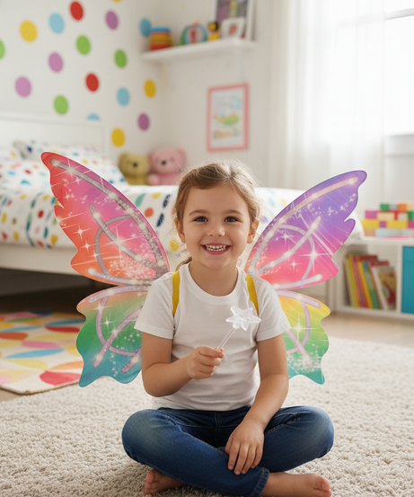 Beautiful Fairy Wings Switch Between Modes At Will
