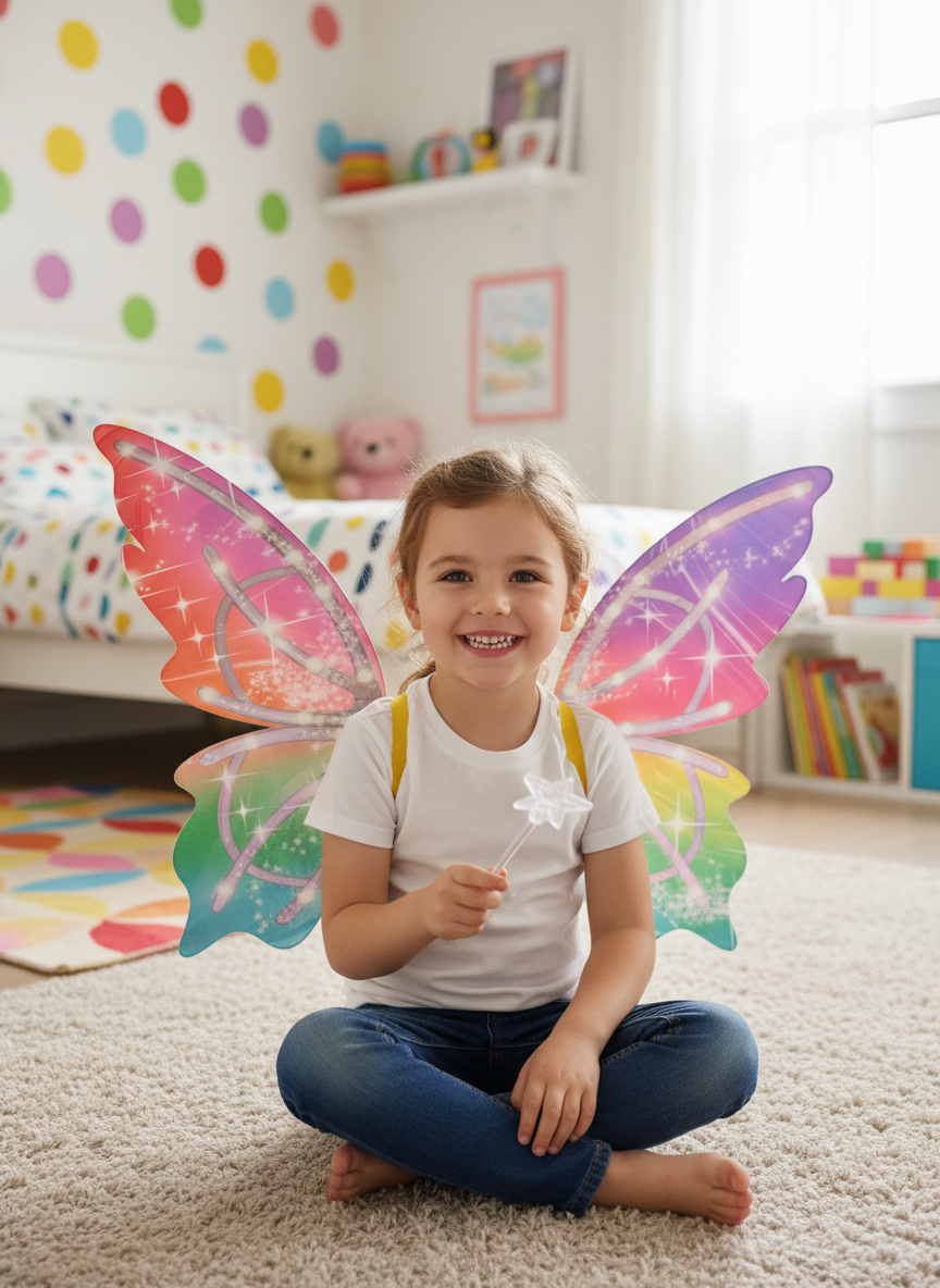 Beautiful Fairy Wings Switch Between Modes At Will