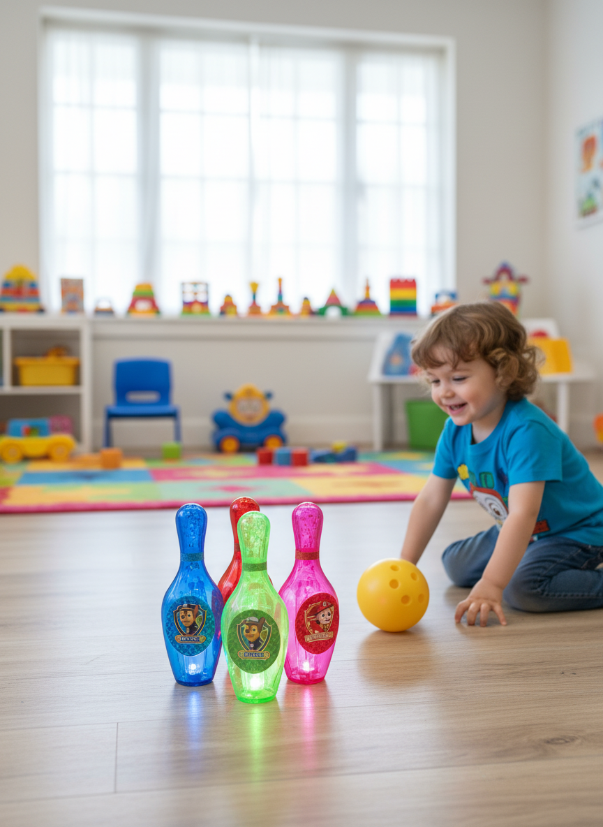 Paw Patrol Luminous Bowling Darent-Child Interaction