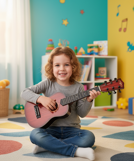 Novel And Vivid Guitar Star