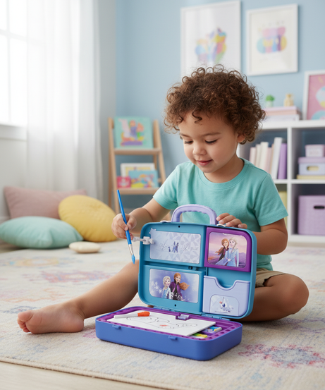 Disney Frozen II 2 in 1 Painting Learning Backpack Toys