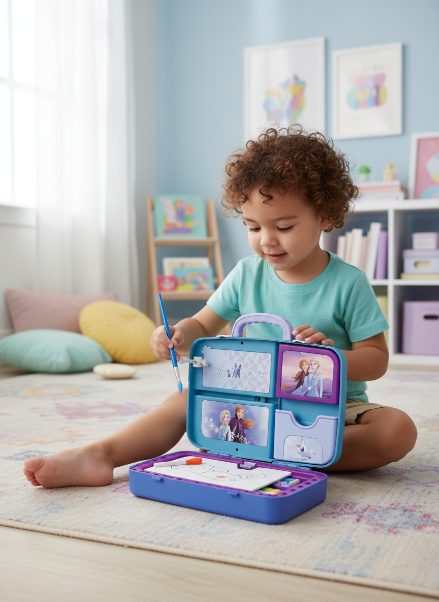 Disney Frozen II 2 in 1 Painting Learning Backpack Toys
