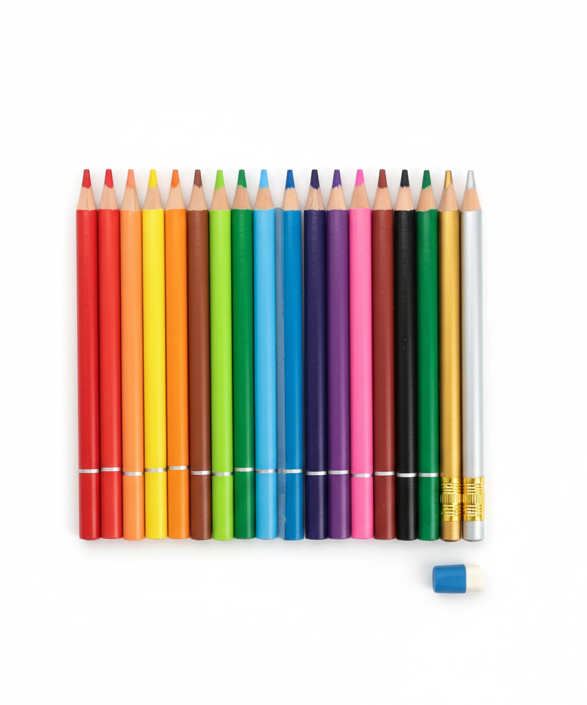 Cra-Z-Art 15 Erasable Colored Pencils (12 + 3 Bonus Pack!)