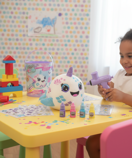 Air Blush Plush Unicorn Squishy Box