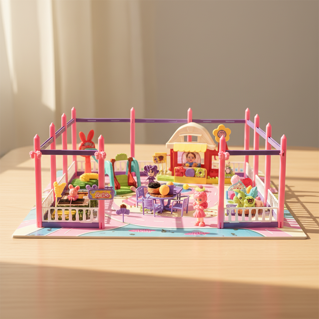 Barbie The Movie Villa Series - Welcome to Barbie Land DIY Playset