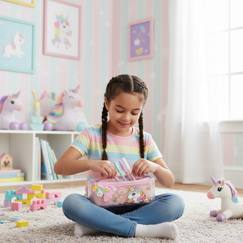 Unicorn Sweet Dreams Pencil Pouch