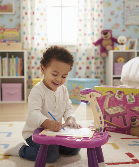 Toy Story Lotso Range Projection Painting Learning Set 2 In 1