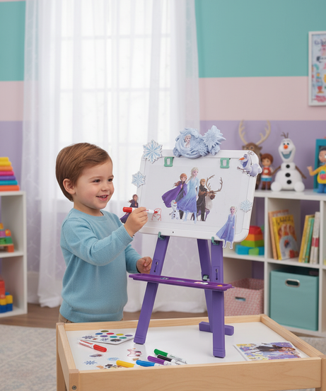 Frozen Stand Borad Double Sided Drawing Frame 42 PCS