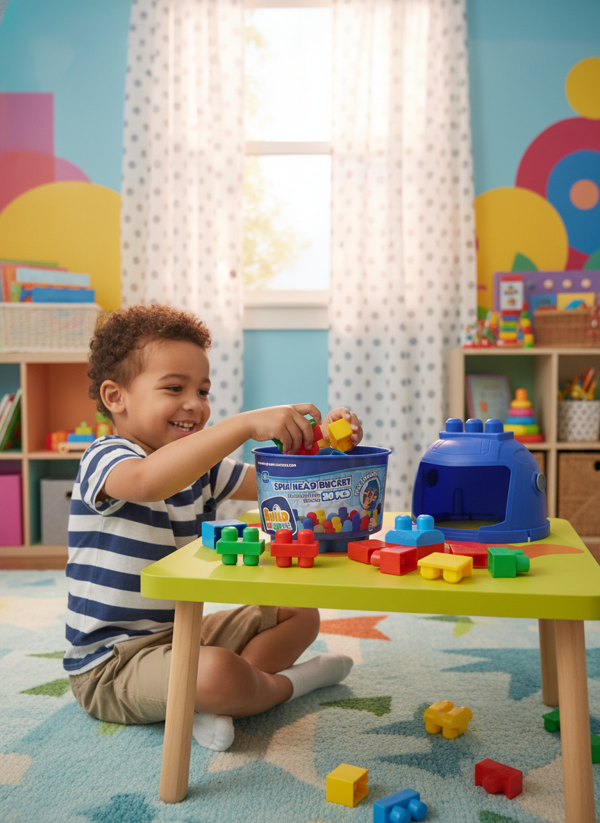 Build Me Up Maxi Spin Head Bucket 20 PCS