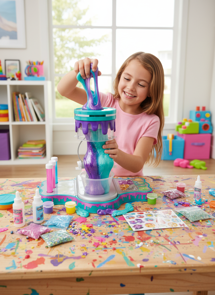 Crazy Slimy Sparkle Studio Mix And Make Sparkly Creations