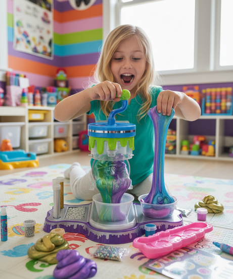 Crazy Slimy Mix And Make Metallic Creations