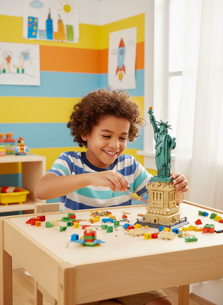 Statue Of Liberty  New York America LEgo 1409 PCS