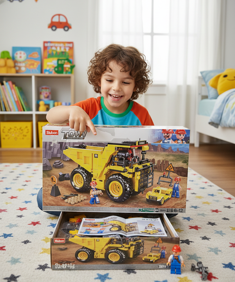 Town Construction-Mine Wagons 416Pcs Lego