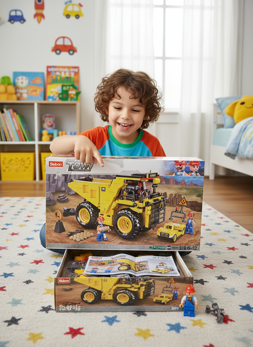 Town Construction-Mine Wagons 416Pcs Lego