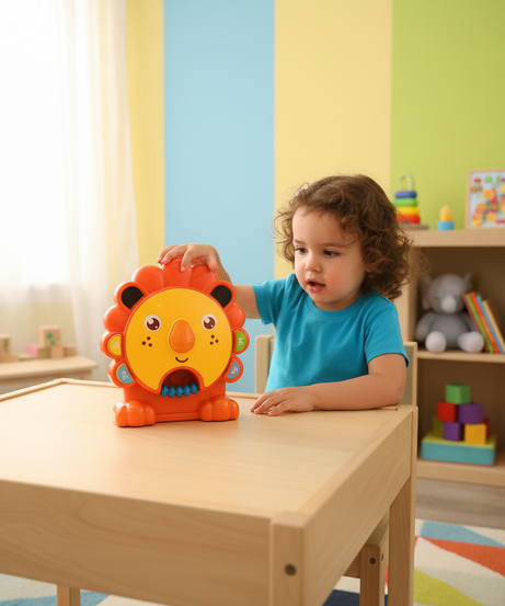 Musical Instrument Lion Baby Puzzle