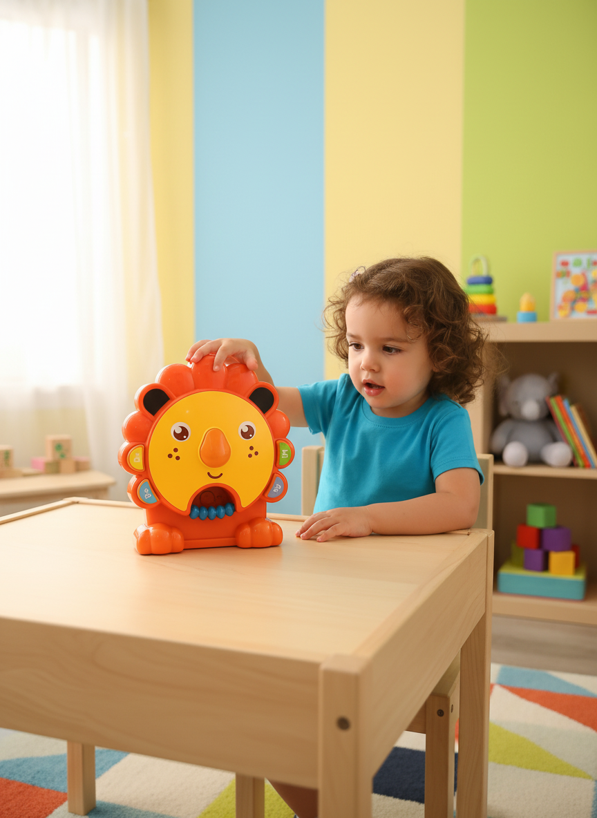 Musical Instrument Lion Baby Puzzle