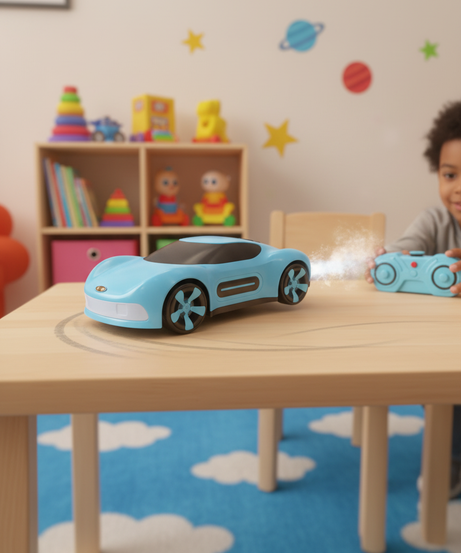 Concept Stunt Car Cool Lighting Spray Sports Car