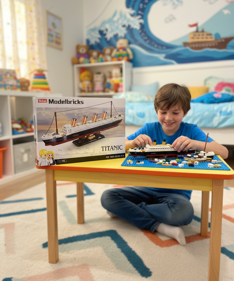 Model Bricks Titanic 481 PCS Lego