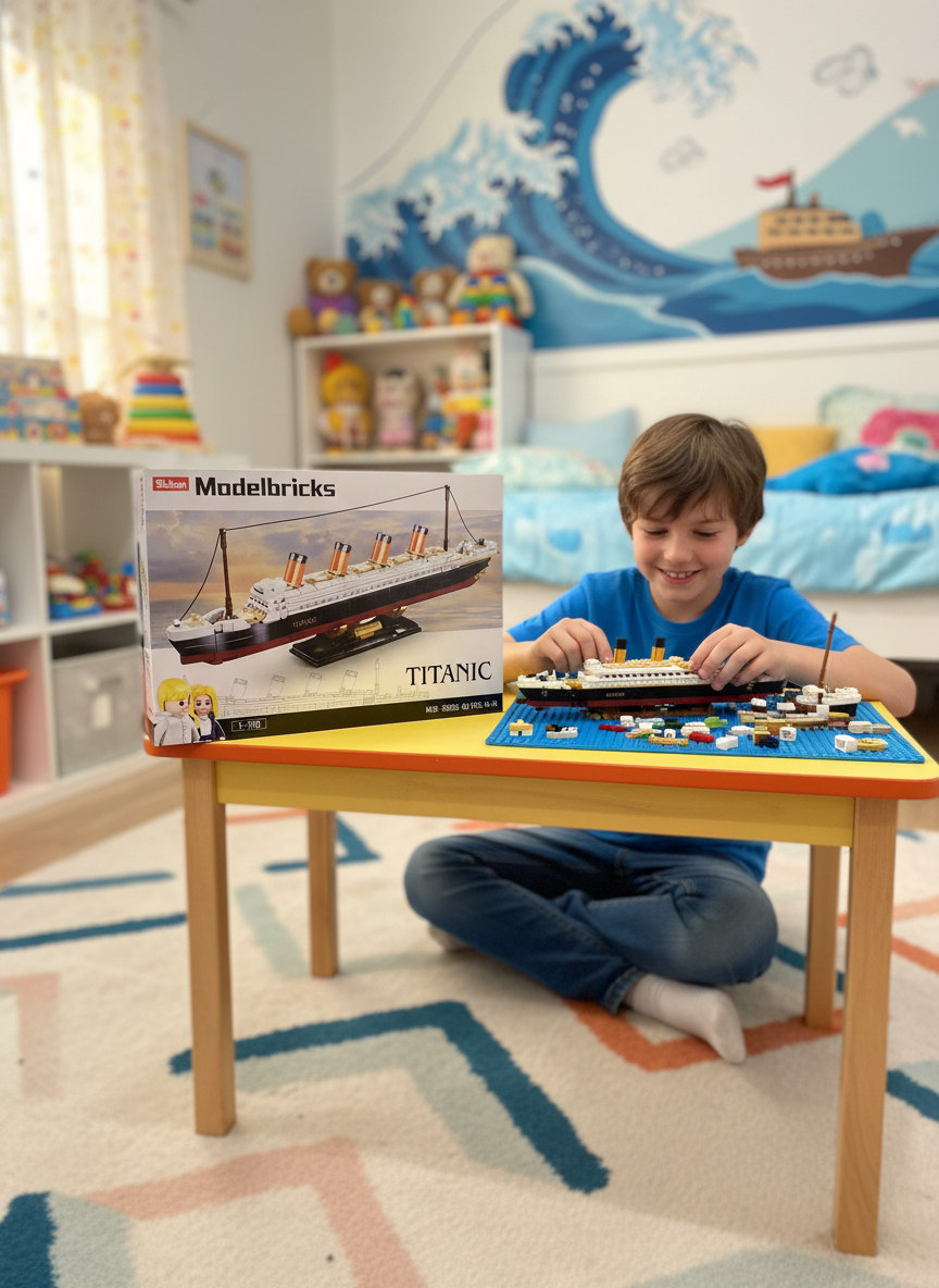 Model Bricks Titanic 481 PCS Lego
