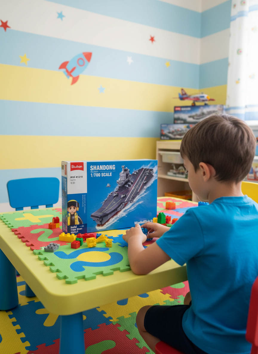 Model Bricks Shandong 584 PCS