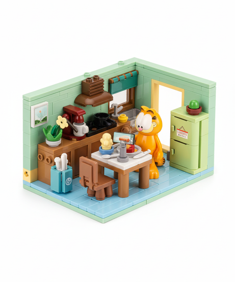 Nickelodeon Garfield 194 PCS Lego
