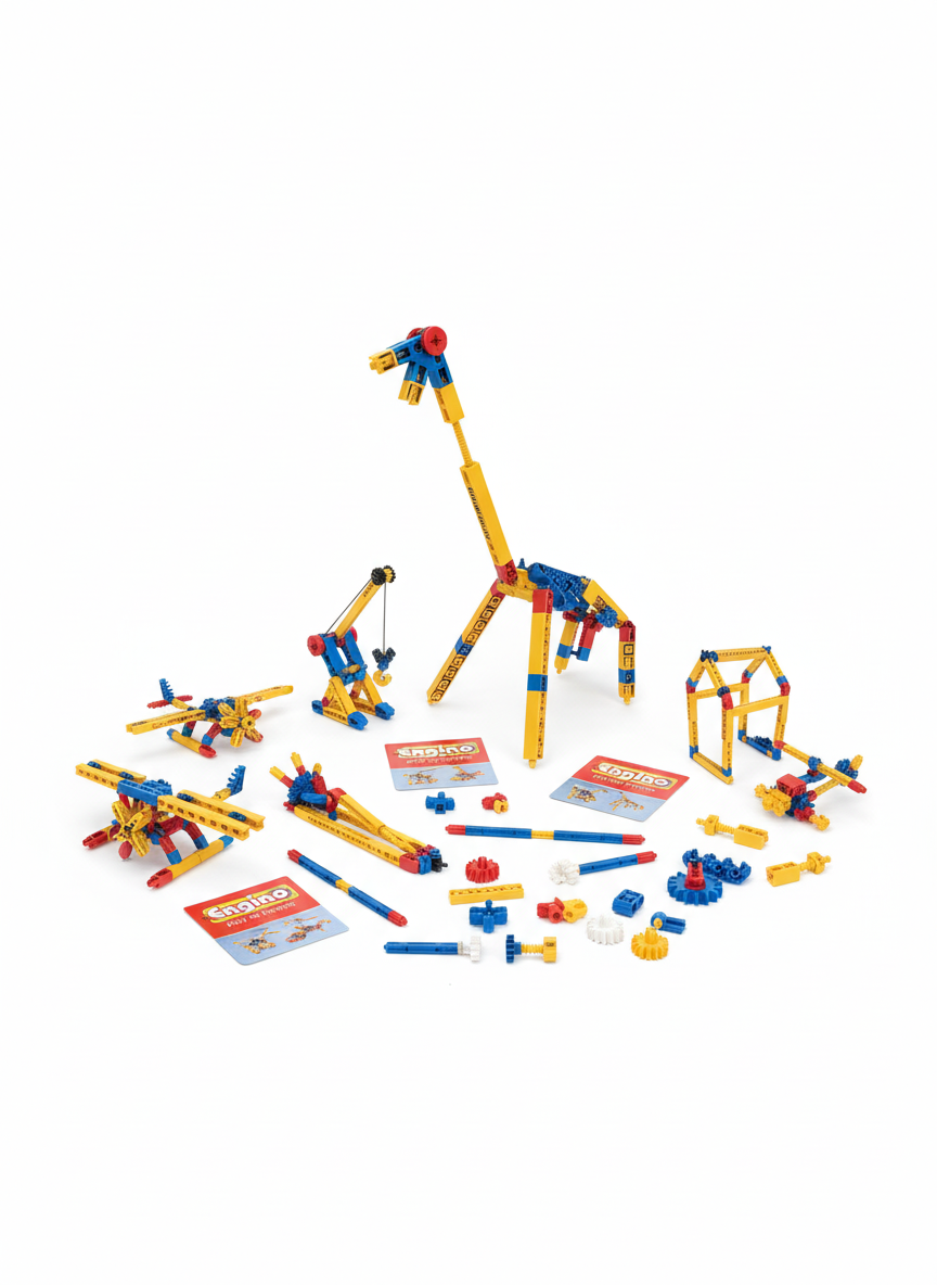 Engino Play To Invent 8 Models Snap Fit System