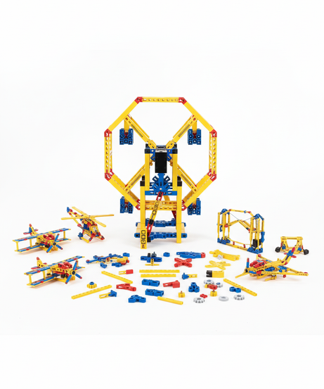 Inventor Engino Play To Invent Upgrade Set From 40 Models To 60 Models