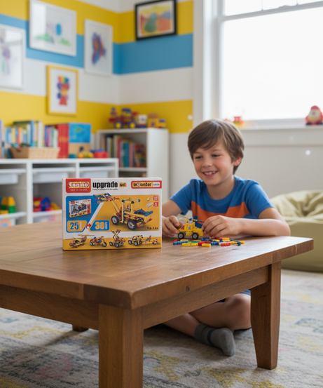 Inventor Engino Play To Invent Upgrade Set From 25 Models To 30 Models