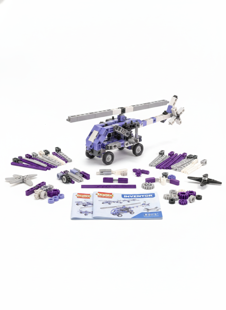 Inventor Engino Play To Invent 12-In-1 Aircrafts Models