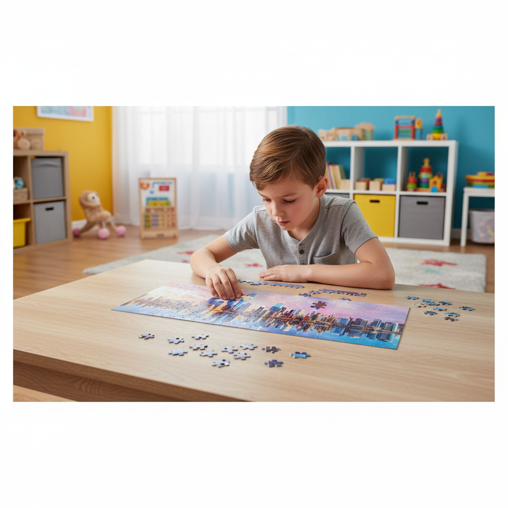 Trefl Panorama Puzzle 1000 - New York City Skyline