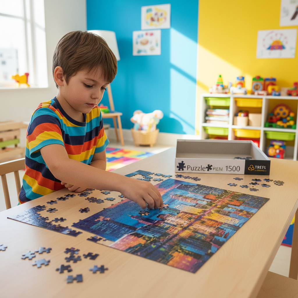 Trefl Prime Cityscape: Urban Reflection, Perth, Australia - 1500 Piece Puzzle