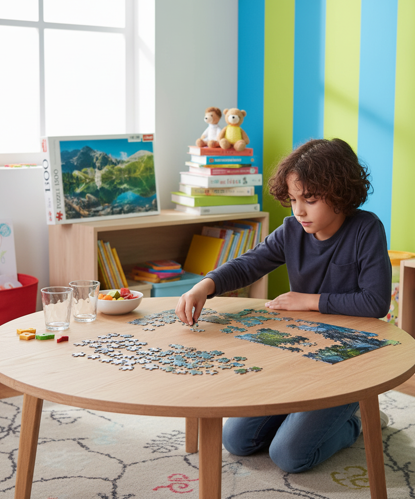 Trefl 1500 Piece Puzzle: Mountain Lake Reflection