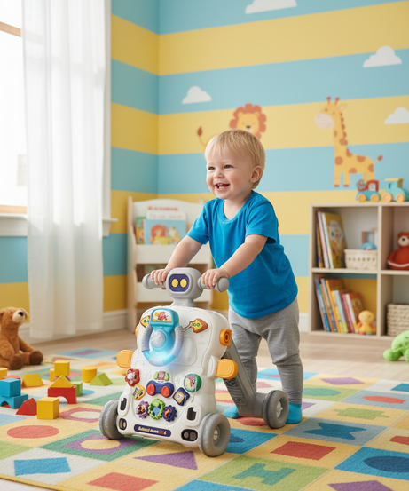 5-in-1 Activity Walker Ride On And Scooter