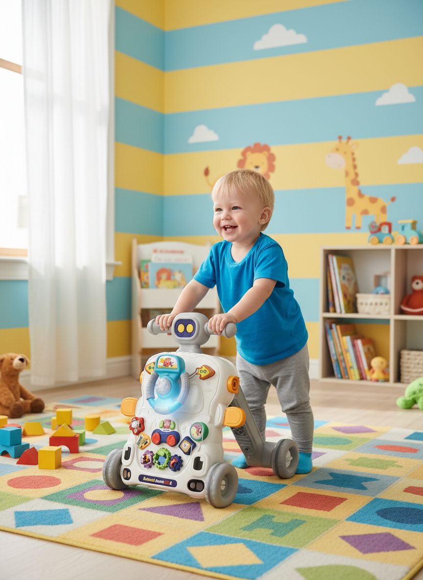 5-in-1 Activity Walker Ride On And Scooter