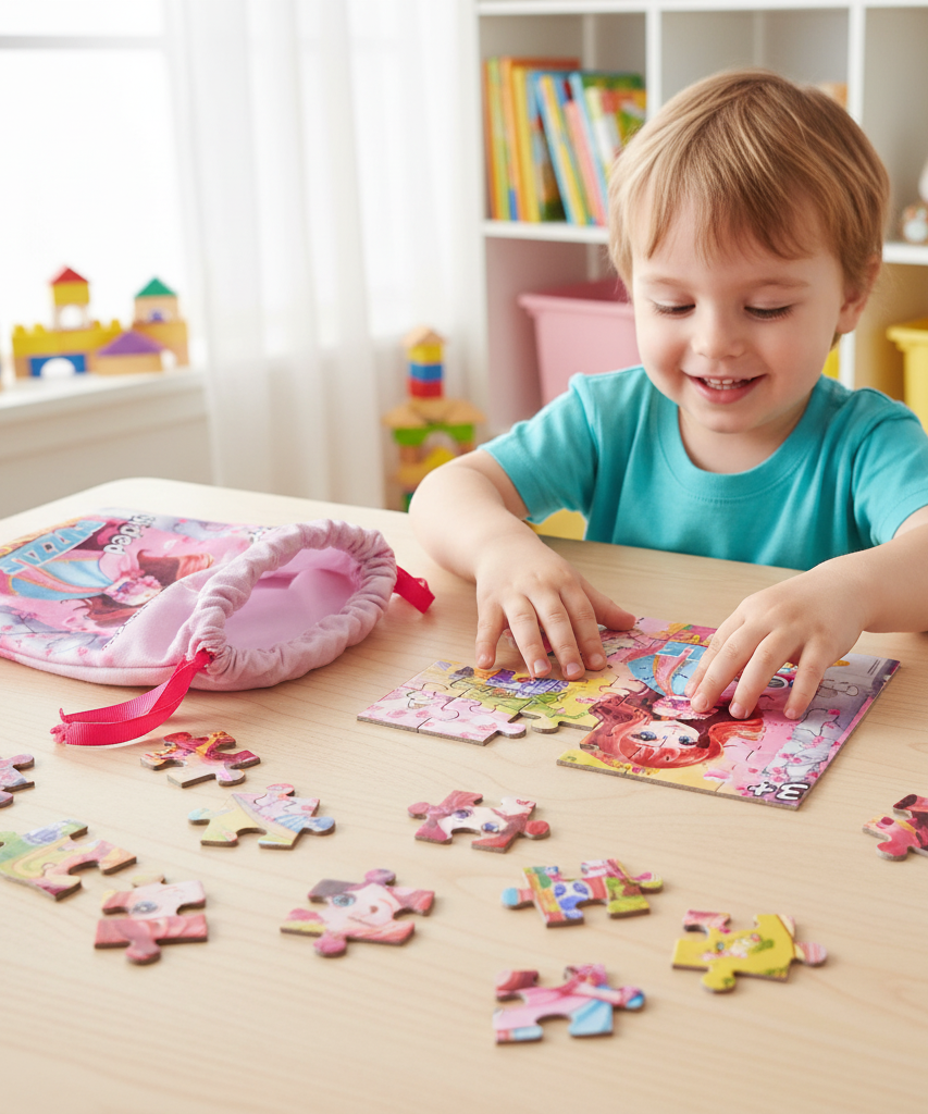 Puzzle Princess 2-Sided 24 Piece Puzzle