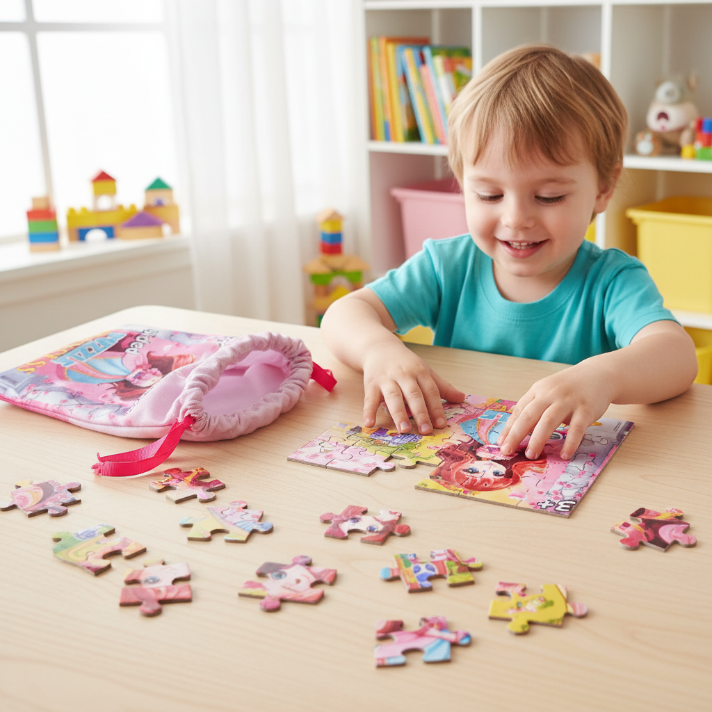 Puzzle Princess 2-Sided 24 Piece Puzzle