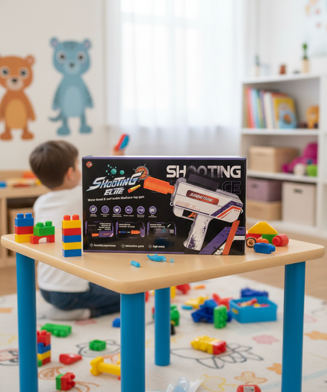Shooting Elite Orbeez & Soft Bullet Dual-Use Toy Gun 2in1 Dual Mode Shooting Experience