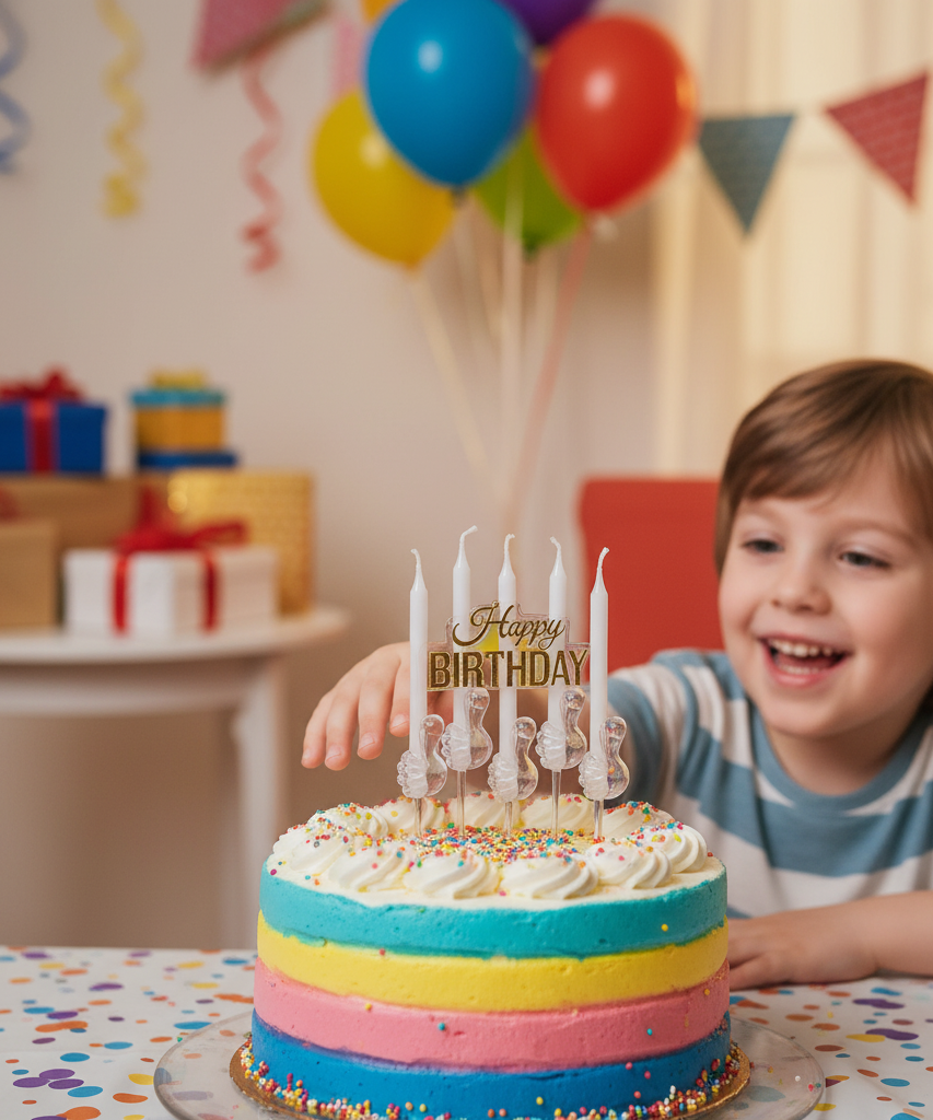 Birthday Candles 5*1