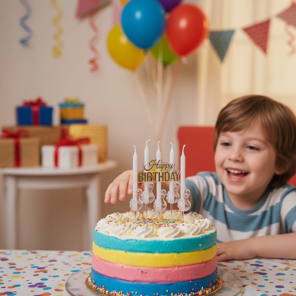 Birthday Candles 5*1
